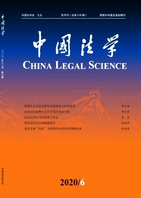 《中国法学》2020年总目录